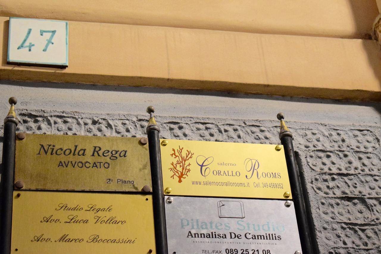 Corallo Rooms Salerno Exteriér fotografie